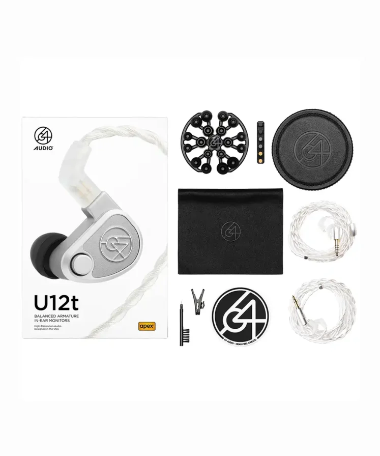 イヤホン 64 Audio U12 64 Audio U12t In-Ear Headphones – Headphones.com