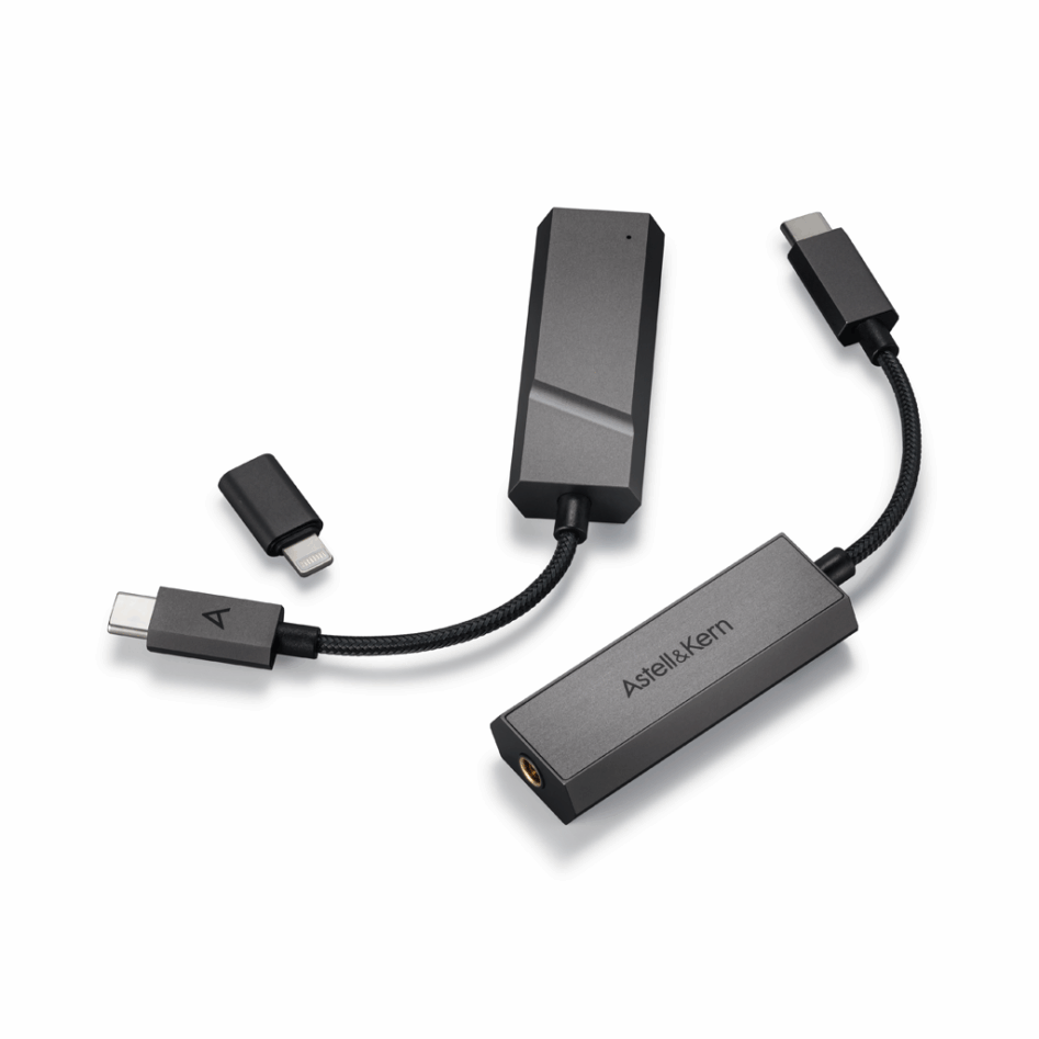 More and more smartphone manufacturers say goodbye to traditional headphone jacks. Now you have a smartphone without a headphone jack, but how can you continue to use your current headphones and earphones, and listen to your music from your smartphone? Astell & Kern - HC2 USB-DAC is the solution